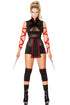 Sexy 4pcs Ninja Striker Costume